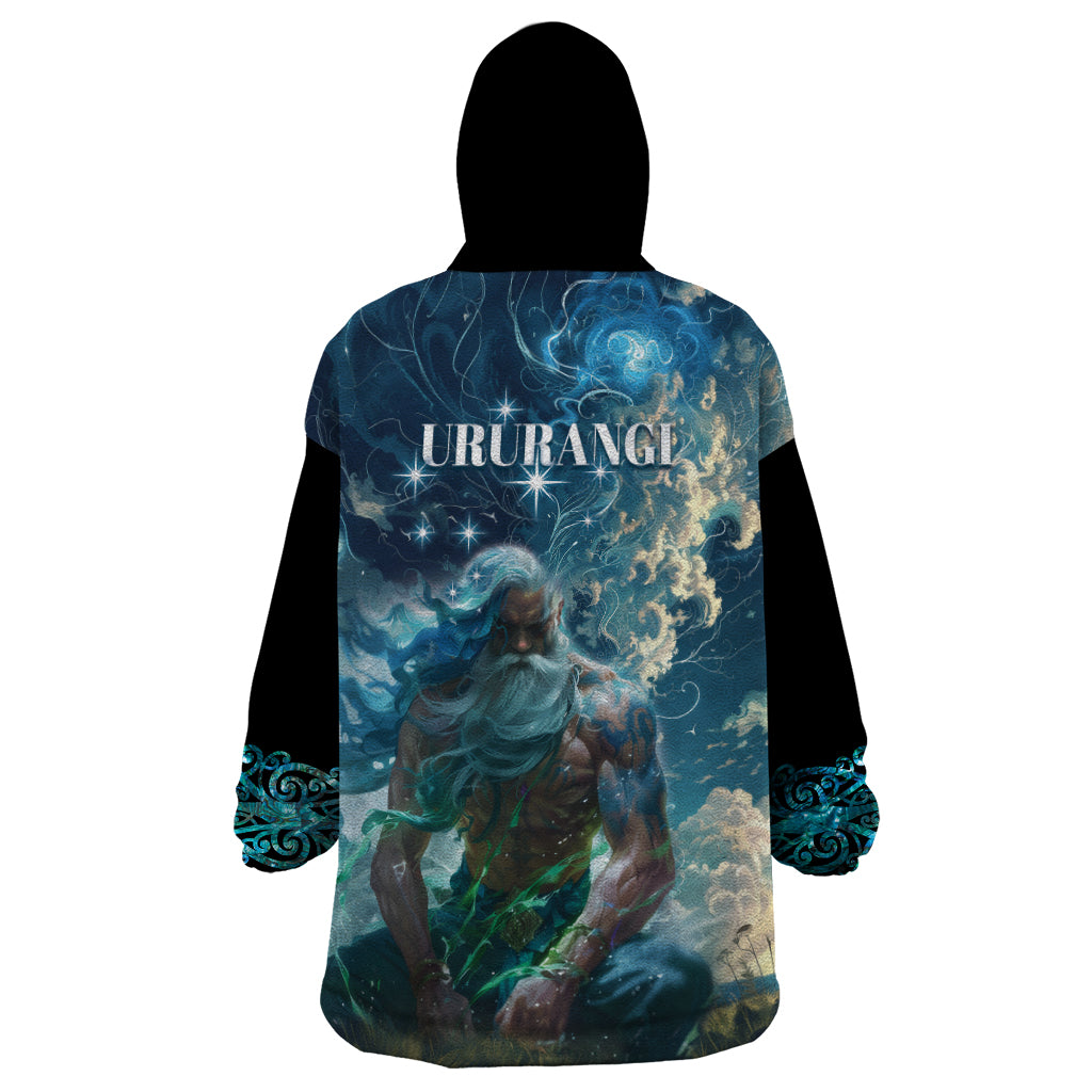 New Zealand Matariki Ururangi Wearable Blanket Hoodie The Murmur Of The Wind - Vibe Hoodie Shop