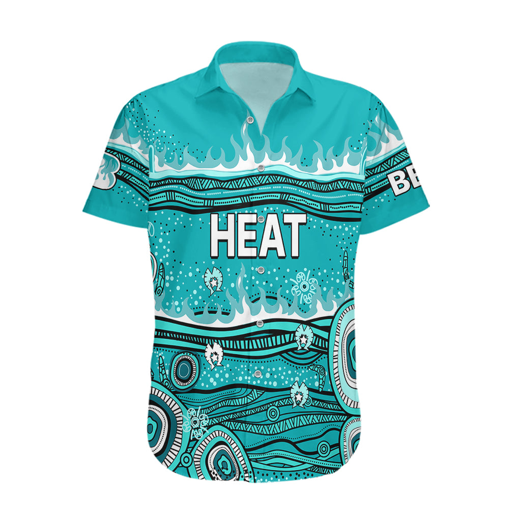 Australia Heat Cricket Hawaiian Shirt Indigenous 2023 - Vibe Hoodie Shop