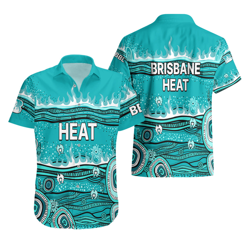 Australia Heat Cricket Hawaiian Shirt Indigenous 2023 - Vibe Hoodie Shop