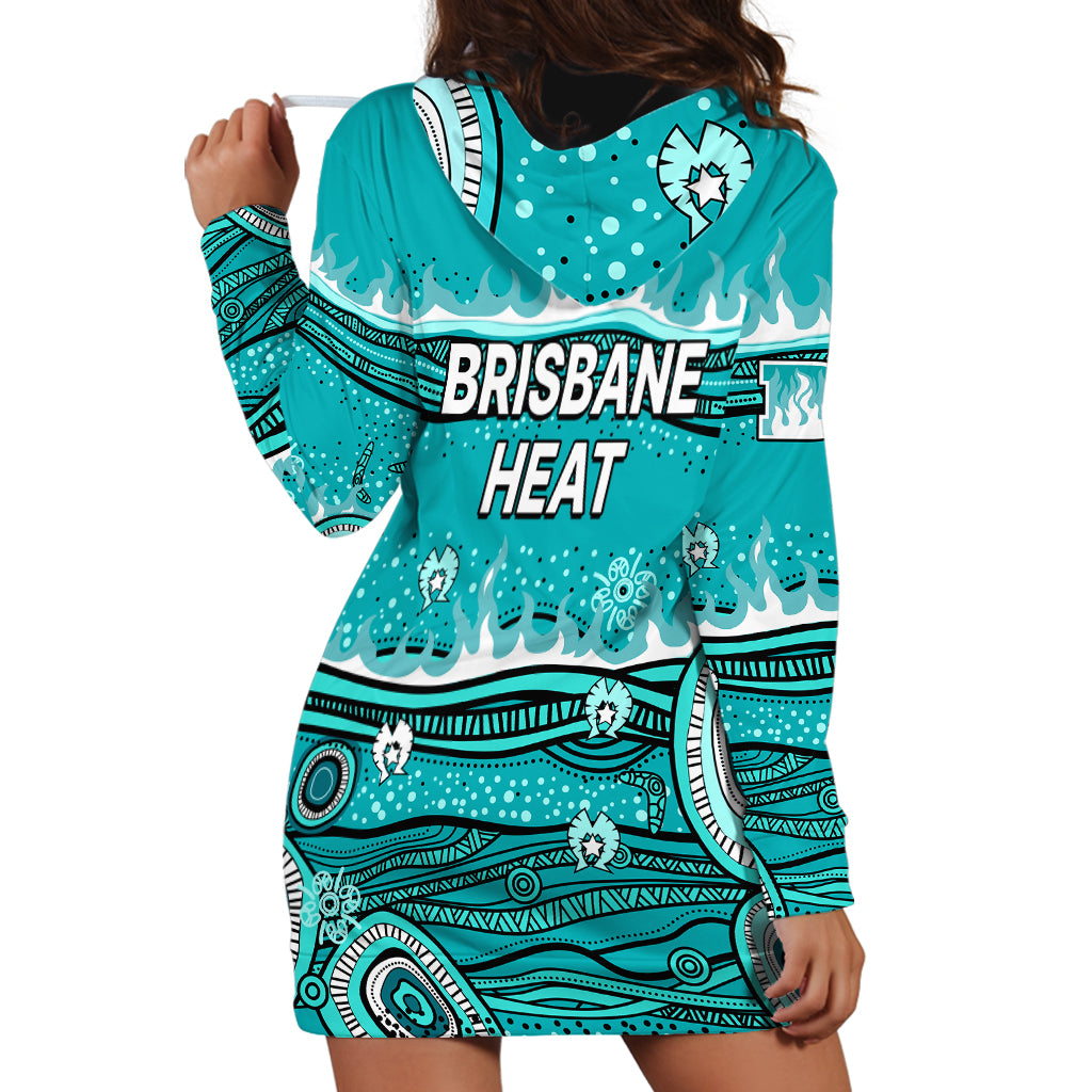 Australia Heat Cricket Hoodie Dress Indigenous 2023 - Vibe Hoodie Shop