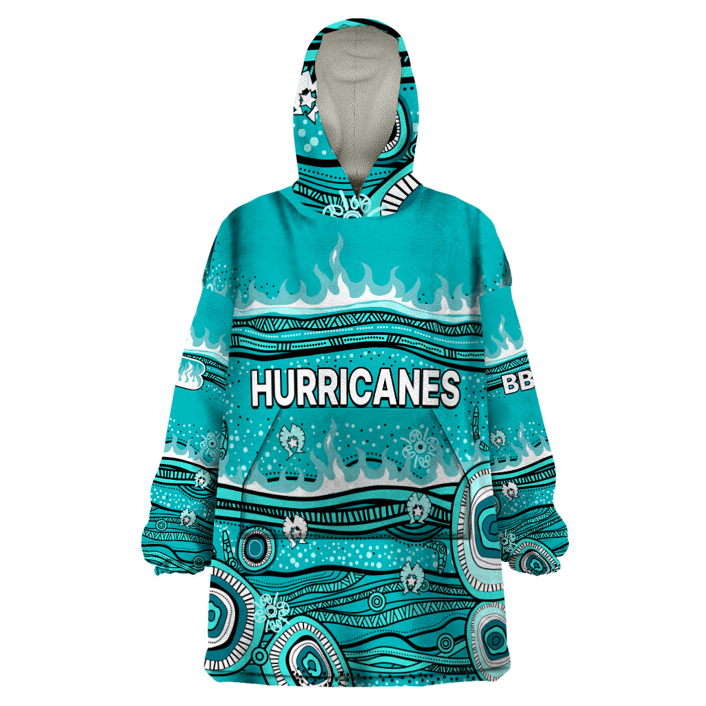 Australia Heat Cricket Wearable Blanket Hoodie Indigenous 2023 - Vibe Hoodie Shop