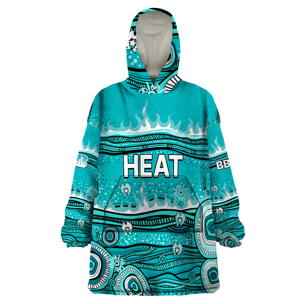 Australia Heat Cricket Wearable Blanket Hoodie Indigenous 2023 - Vibe Hoodie Shop