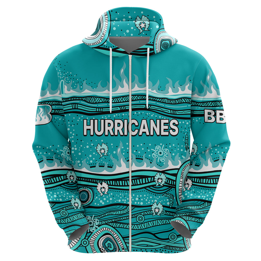 (Custom Text And Number) Australia Heat Cricket Hoodie Indigenous 2023 LT9 - Vibe Hoodie Shop