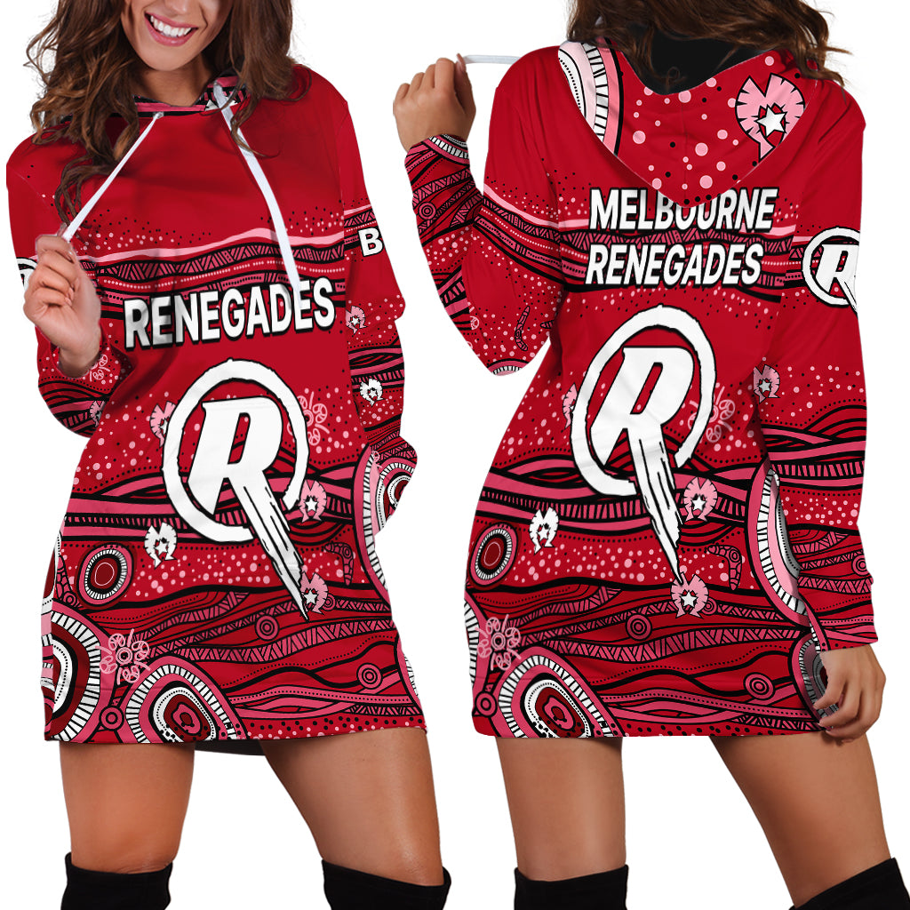 Australia Renegades Cricket Hoodie Dress Indigenous 2023 - Vibe Hoodie Shop