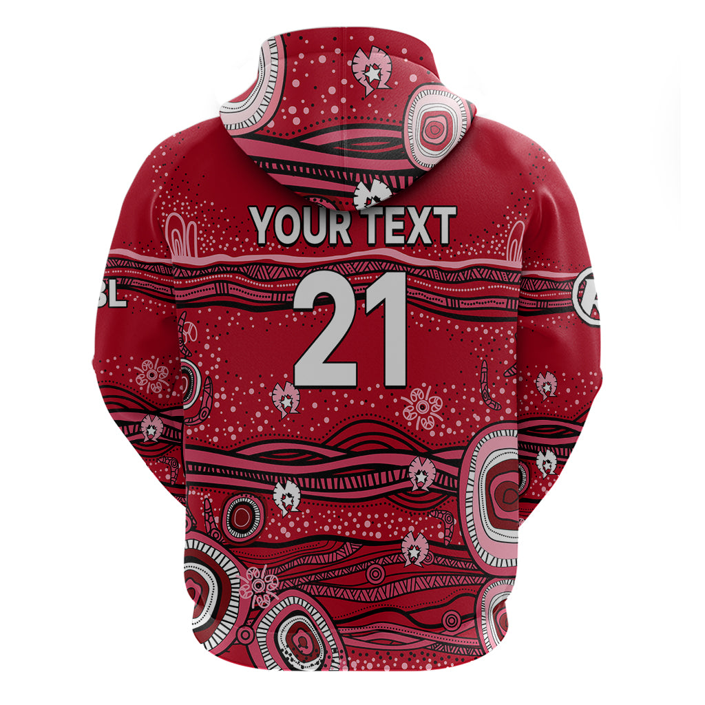 (Custom Text And Number) Australia Renegades Cricket Hoodie Indigenous 2023 LT9 - Vibe Hoodie Shop
