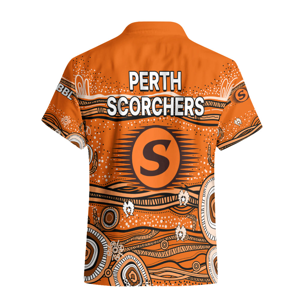 Australia Scorchers Cricket Hawaiian Shirt Indigenous 2023 - Vibe Hoodie Shop