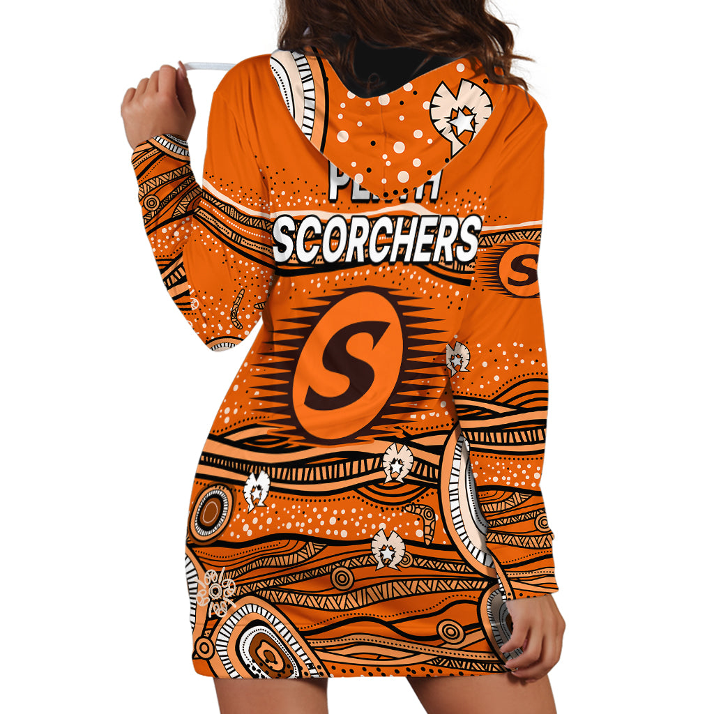 Australia Scorchers Cricket Hoodie Dress Indigenous 2023 - Vibe Hoodie Shop