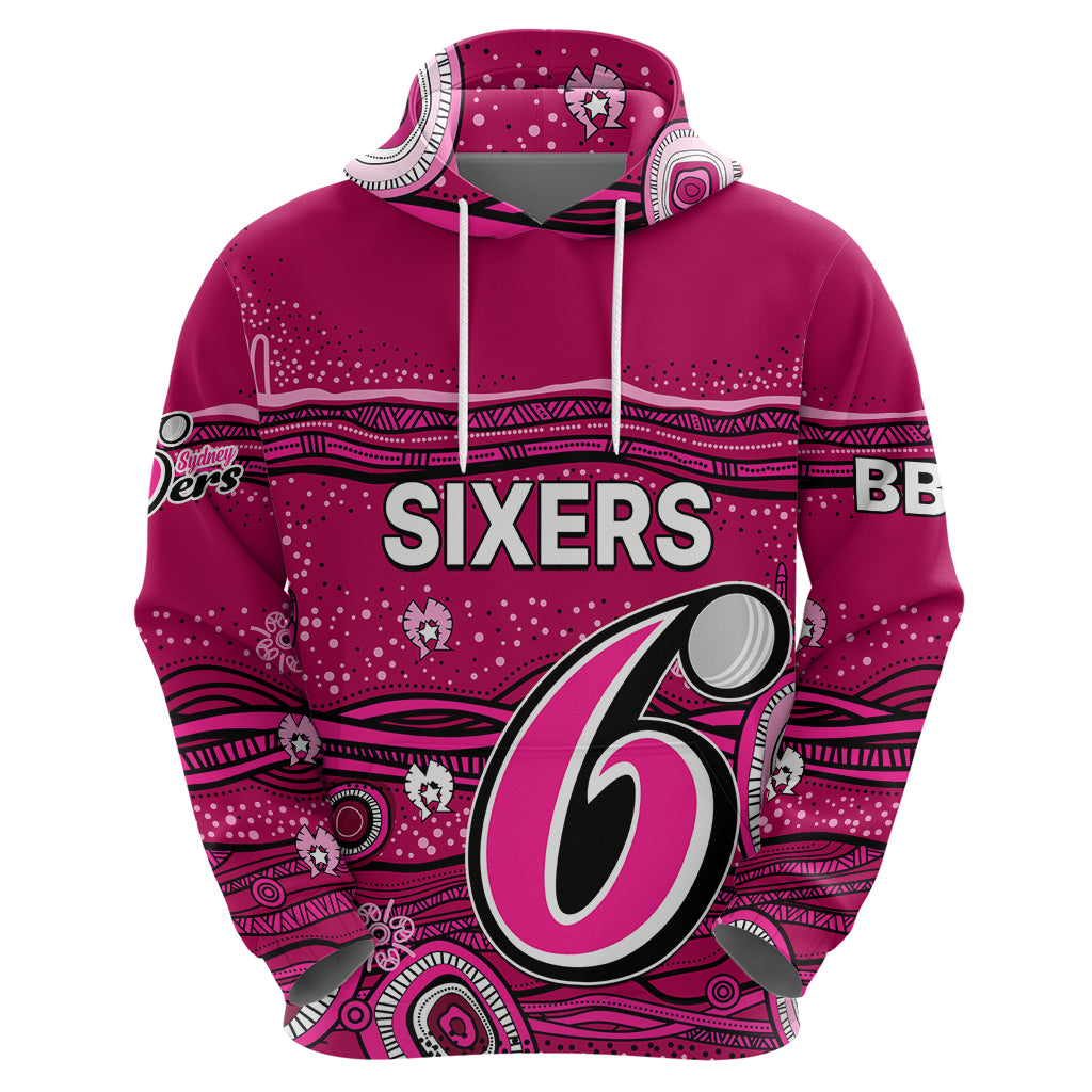 Australia Sixers Cricket Hoodie Indigenous 2023 LT9 - Vibe Hoodie Shop
