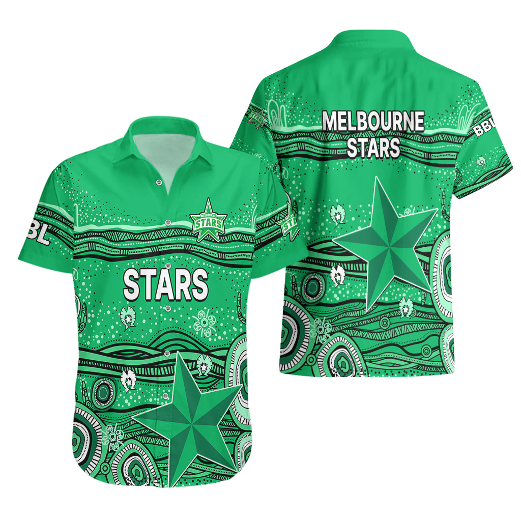 Australia Stars Cricket Hawaiian Shirt Indigenous 2023 - Vibe Hoodie Shop