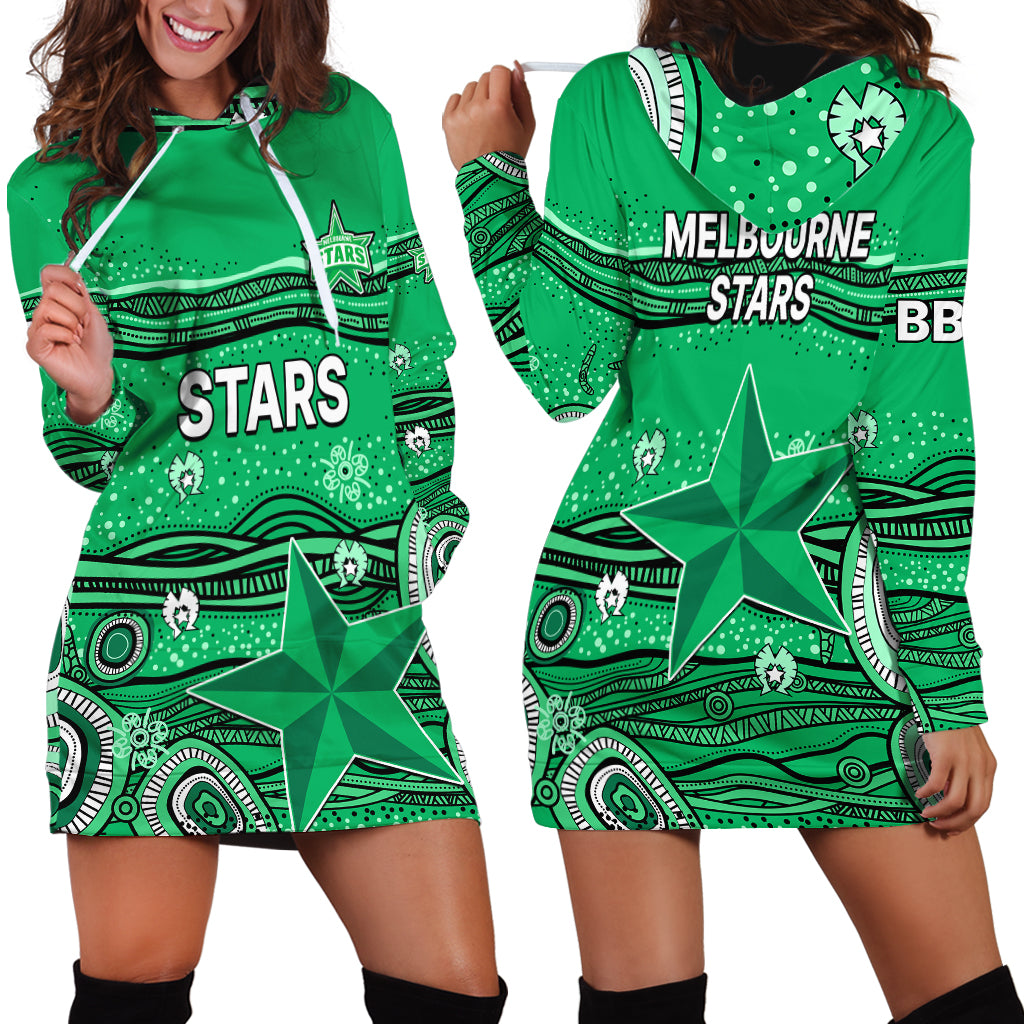 Australia Stars Cricket Hoodie Dress Indigenous 2023 - Vibe Hoodie Shop