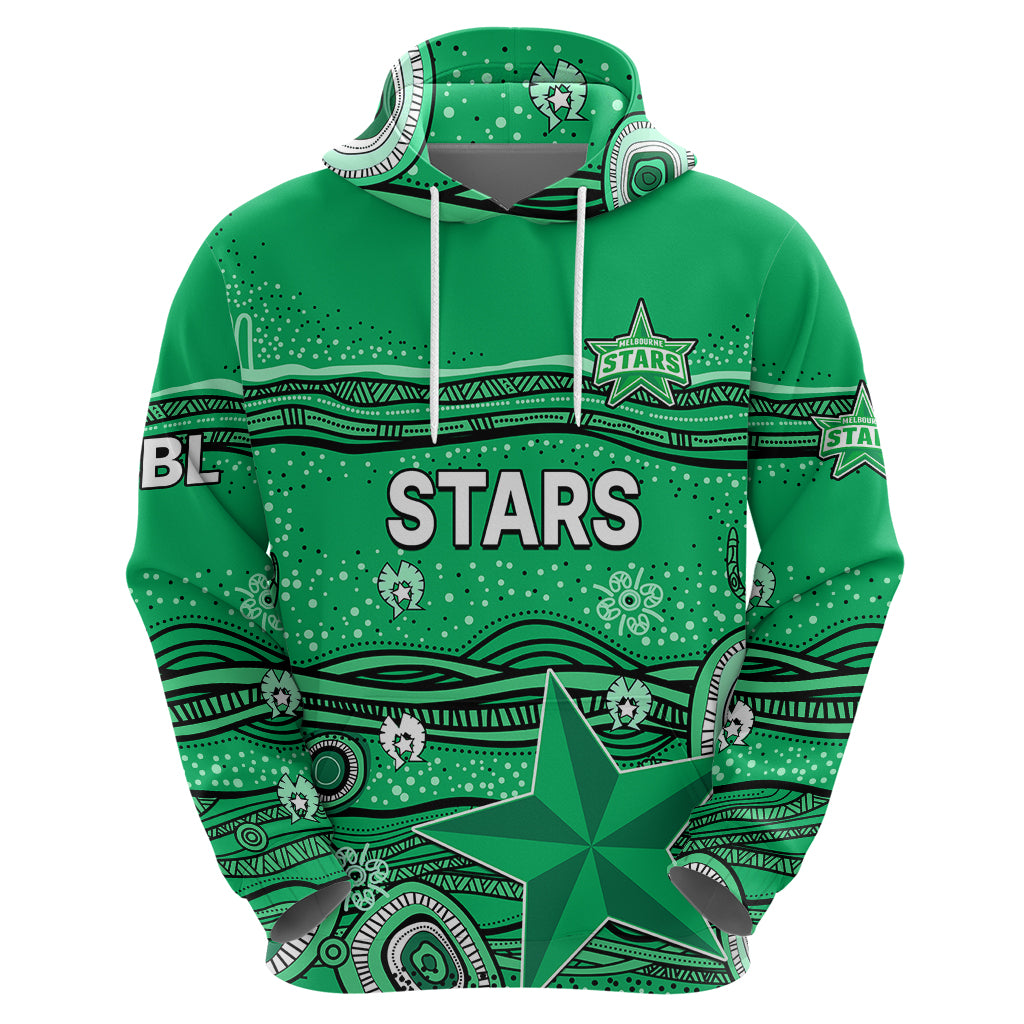 (Custom Text And Number) Australia Stars Cricket Hoodie Indigenous 2023 LT9 - Vibe Hoodie Shop