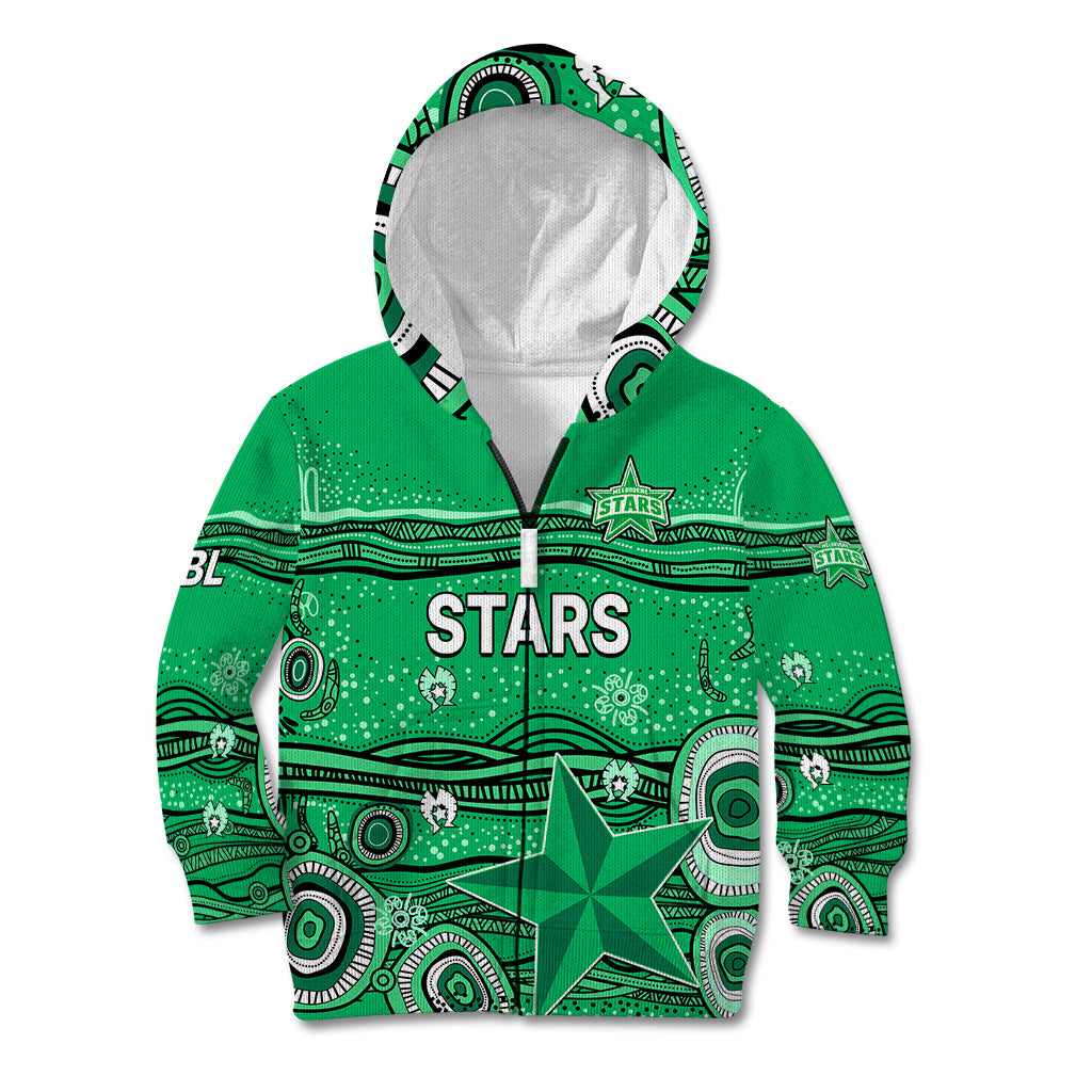 (Custom Text And Number) Australia Stars Cricket Kid Hoodie Indigenous 2023 - Vibe Hoodie Shop