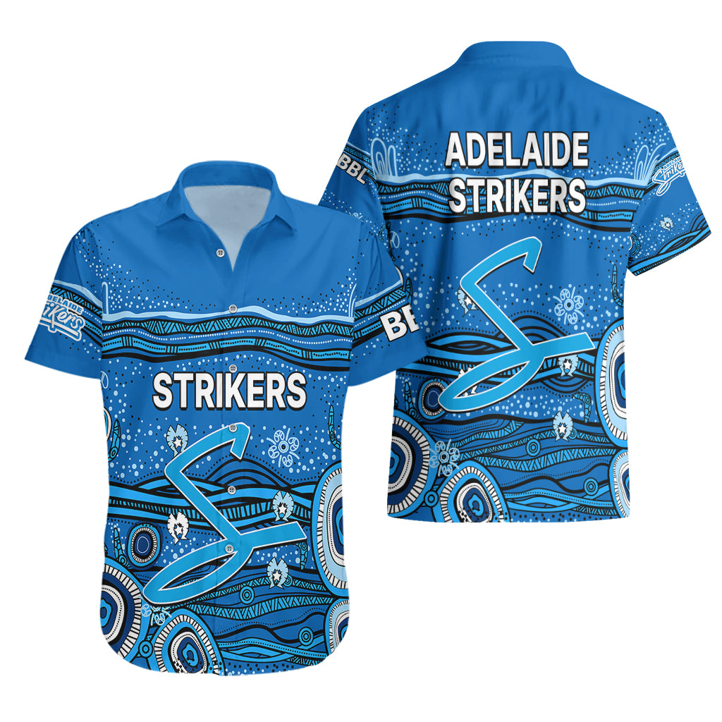 Australia Strikers Cricket Hawaiian Shirt Indigenous 2023 - Vibe Hoodie Shop