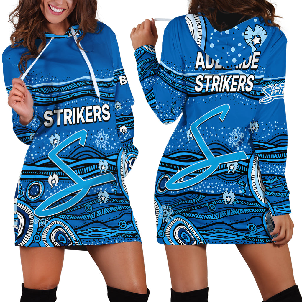 Australia Strikers Cricket Hoodie Dress Indigenous 2023 - Vibe Hoodie Shop