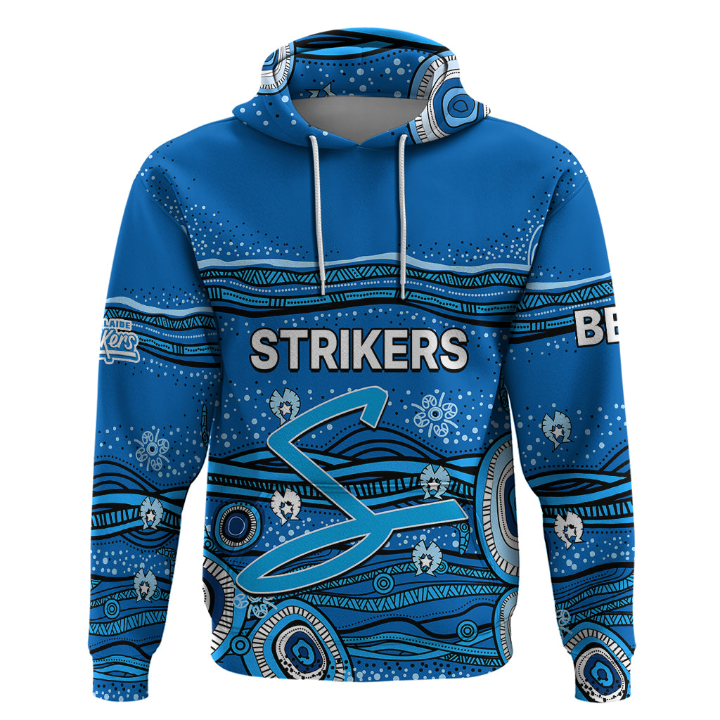(Custom Text And Number) Australia Strikers Cricket Hoodie Indigenous 2023 LT9 - Vibe Hoodie Shop