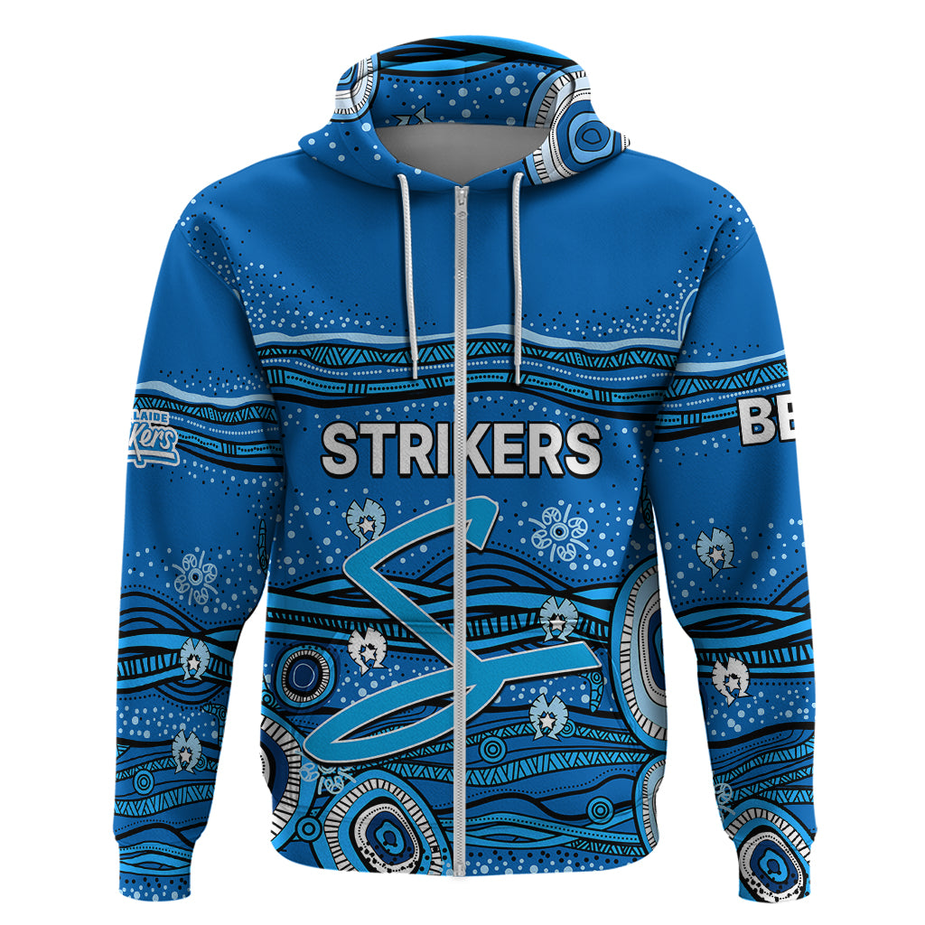 (Custom Text And Number) Australia Strikers Cricket Hoodie Indigenous 2023 LT9 - Vibe Hoodie Shop