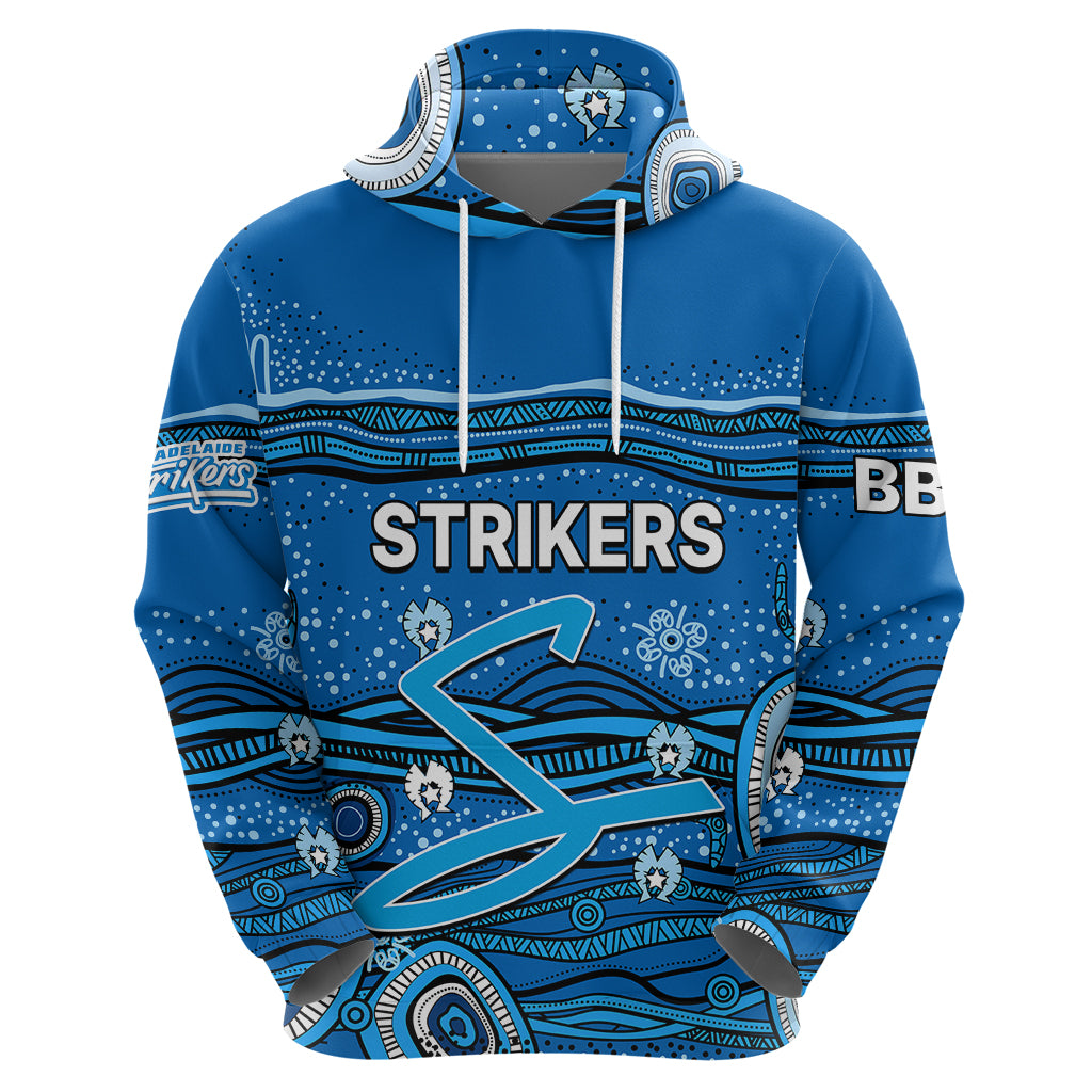 (Custom Text And Number) Australia Strikers Cricket Hoodie Indigenous 2023 LT9 - Vibe Hoodie Shop