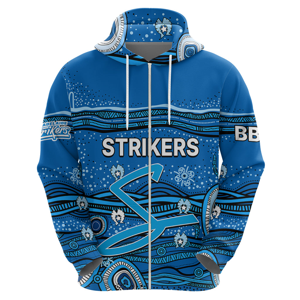 (Custom Text And Number) Australia Strikers Cricket Hoodie Indigenous 2023 LT9 - Vibe Hoodie Shop