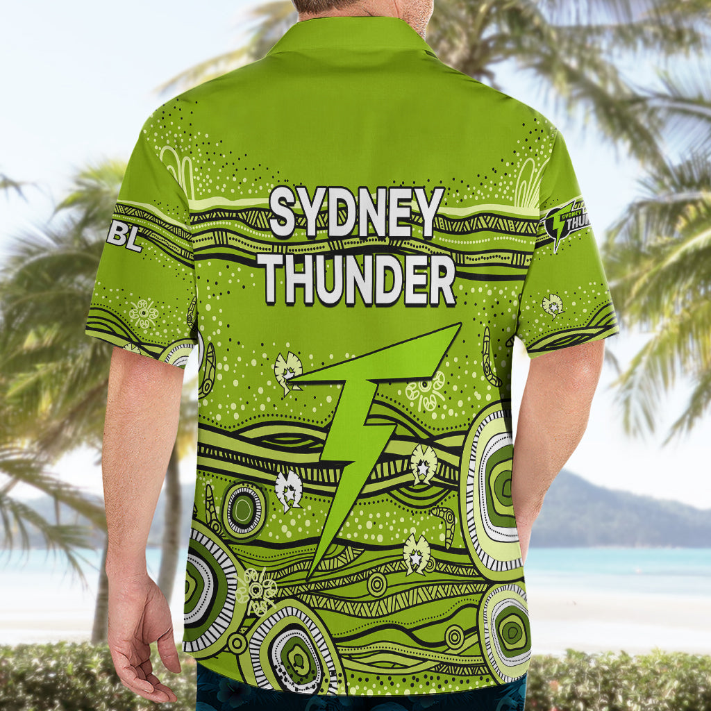 Australia Thunder Cricket Hawaiian Shirt Indigenous 2023 - Vibe Hoodie Shop