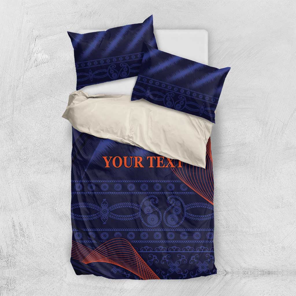 Custom India Cricket Bedding Set Go Men In Blue Sporty Version - Vibe Hoodie Shop