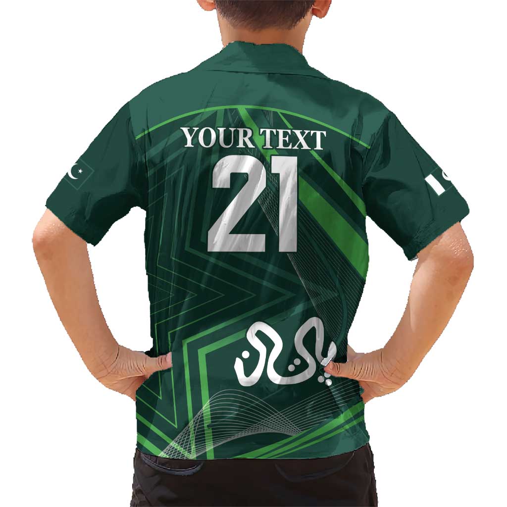 Custom Pakistan Cricket Hawaiian Shirt Go Shaheens Sporty Version - Vibe Hoodie Shop