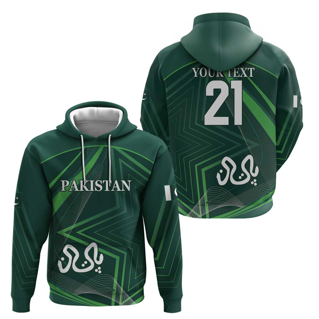 Custom Pakistan Cricket Hoodie Go Shaheens Sporty Version LT9 - Vibe Hoodie Shop