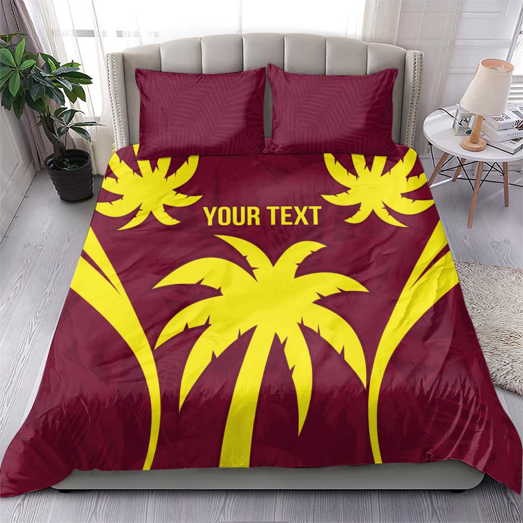 Custom West Indies Cricket Bedding Set Go Windies Sporty Version - Vibe Hoodie Shop