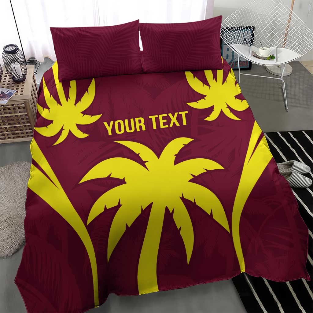 Custom West Indies Cricket Bedding Set Go Windies Sporty Version - Vibe Hoodie Shop