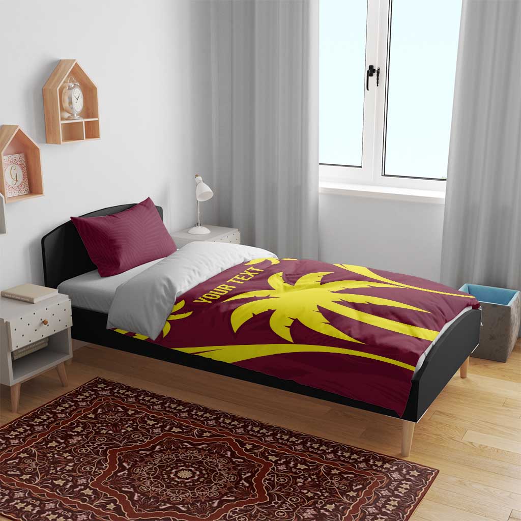 Custom West Indies Cricket Bedding Set Go Windies Sporty Version - Vibe Hoodie Shop