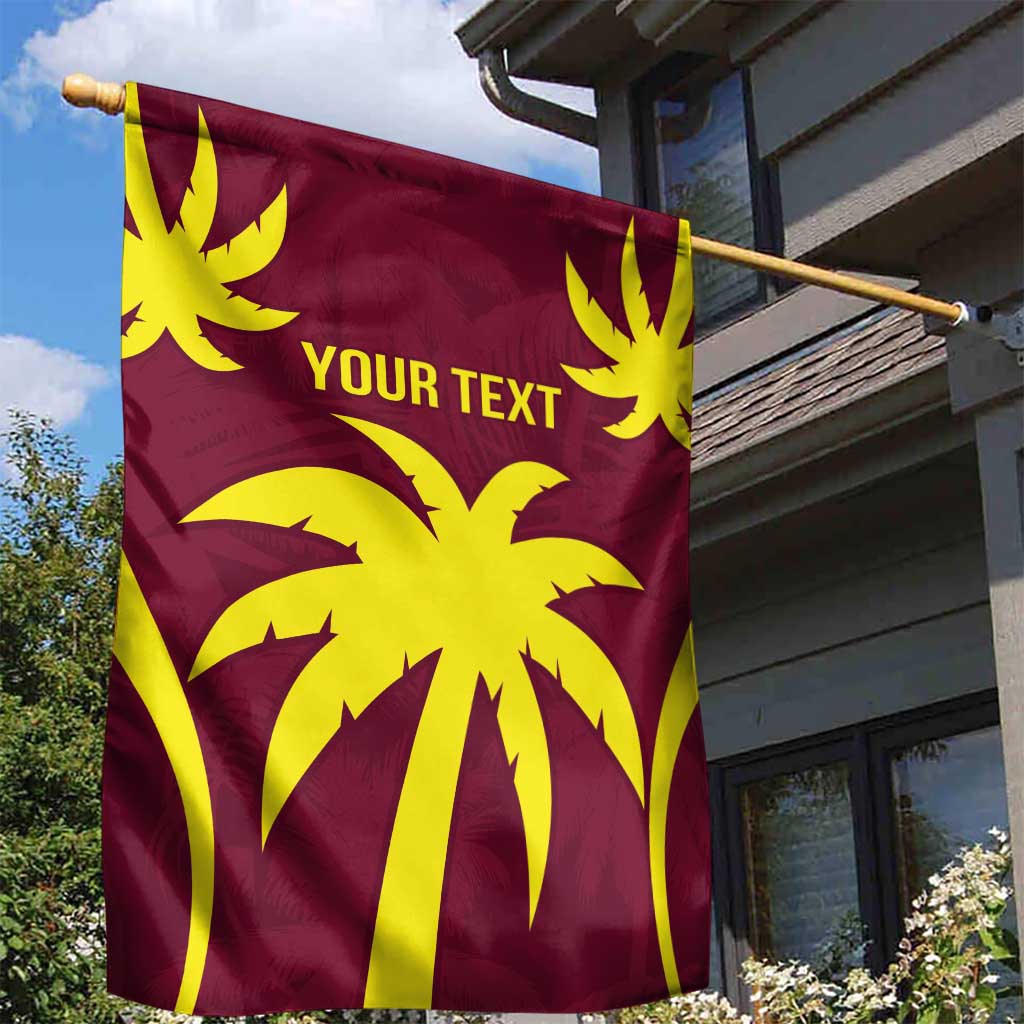 Custom West Indies Cricket Garden Flag Go Windies Sporty Version - Vibe Hoodie Shop