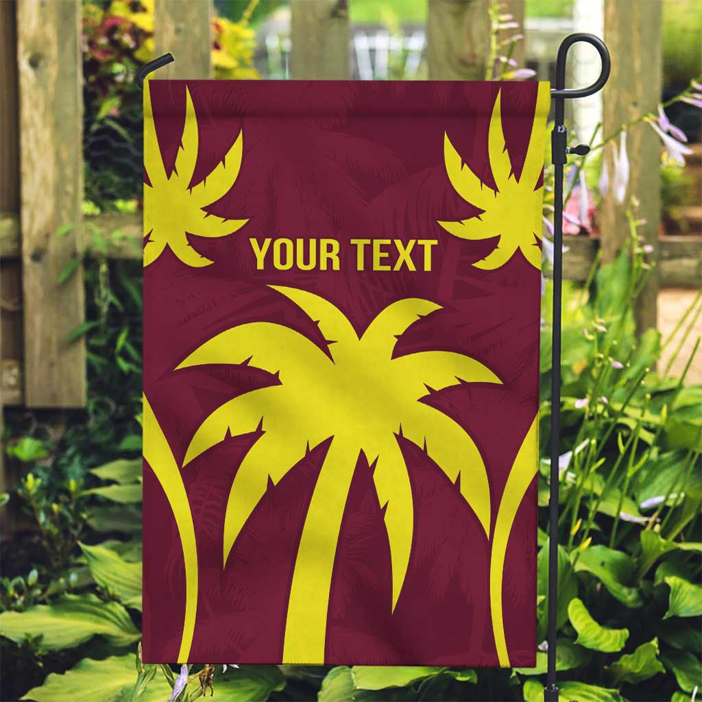 Custom West Indies Cricket Garden Flag Go Windies Sporty Version - Vibe Hoodie Shop