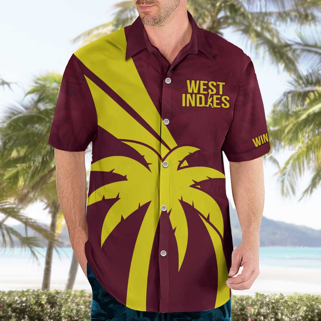 Custom West Indies Cricket Hawaiian Shirt Go Windies Sporty Version - Vibe Hoodie Shop