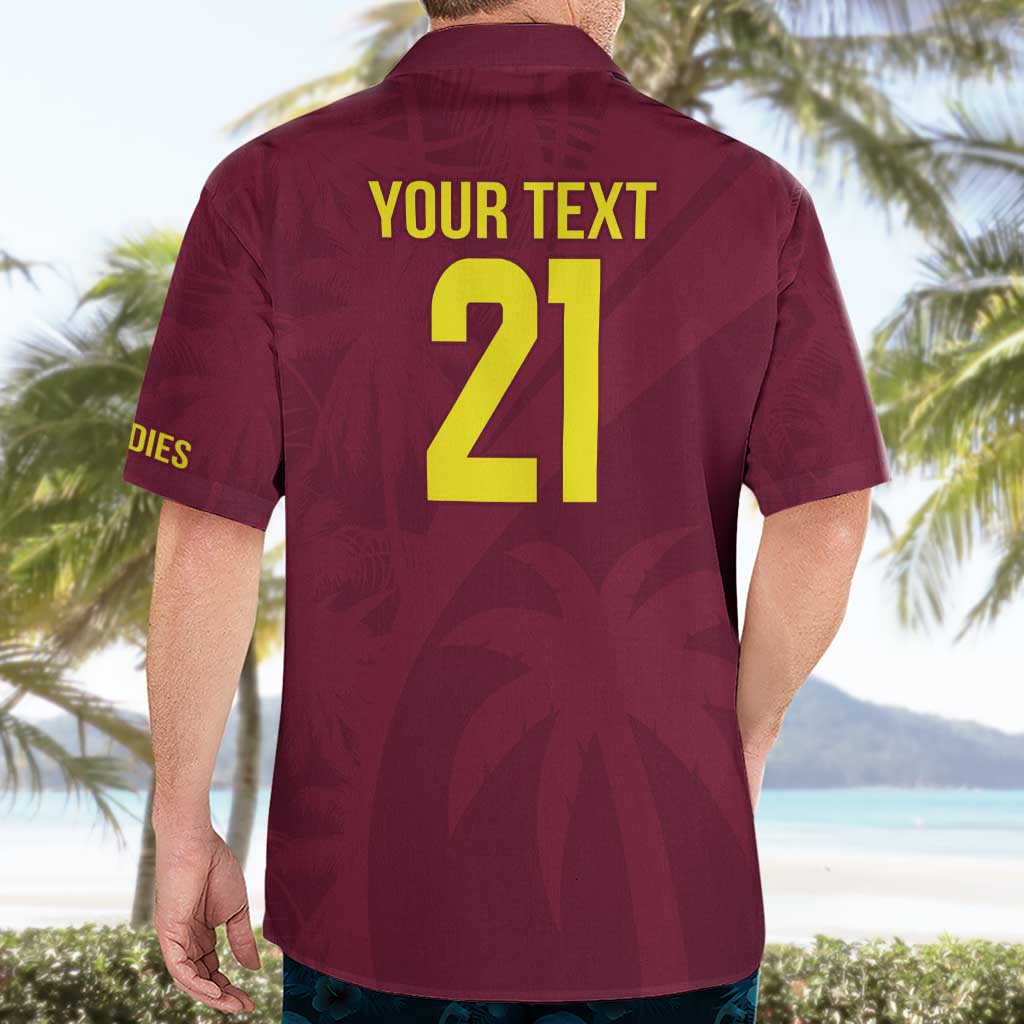 Custom West Indies Cricket Hawaiian Shirt Go Windies Sporty Version - Vibe Hoodie Shop