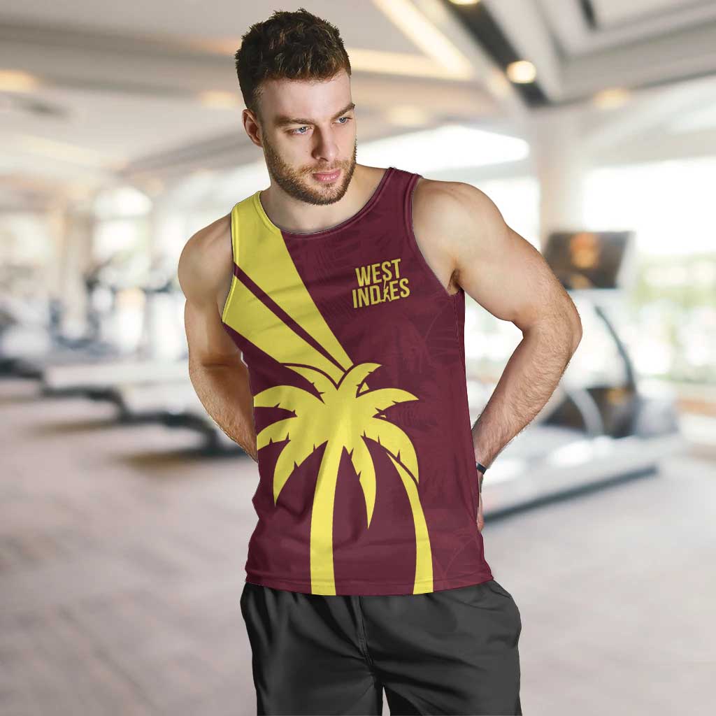 Custom West Indies Cricket Men Tank Top Go Windies Sporty Version - Vibe Hoodie Shop