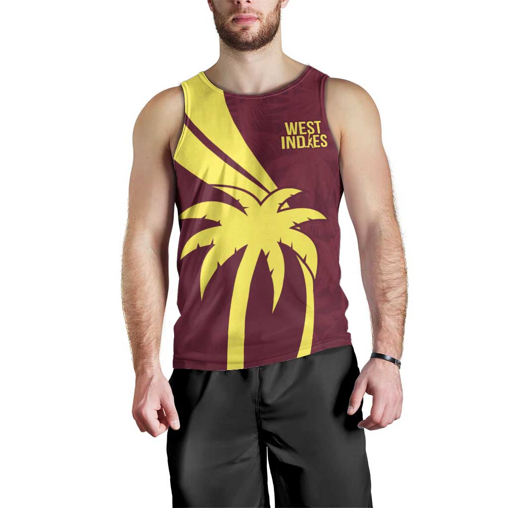 Custom West Indies Cricket Men Tank Top Go Windies Sporty Version - Vibe Hoodie Shop