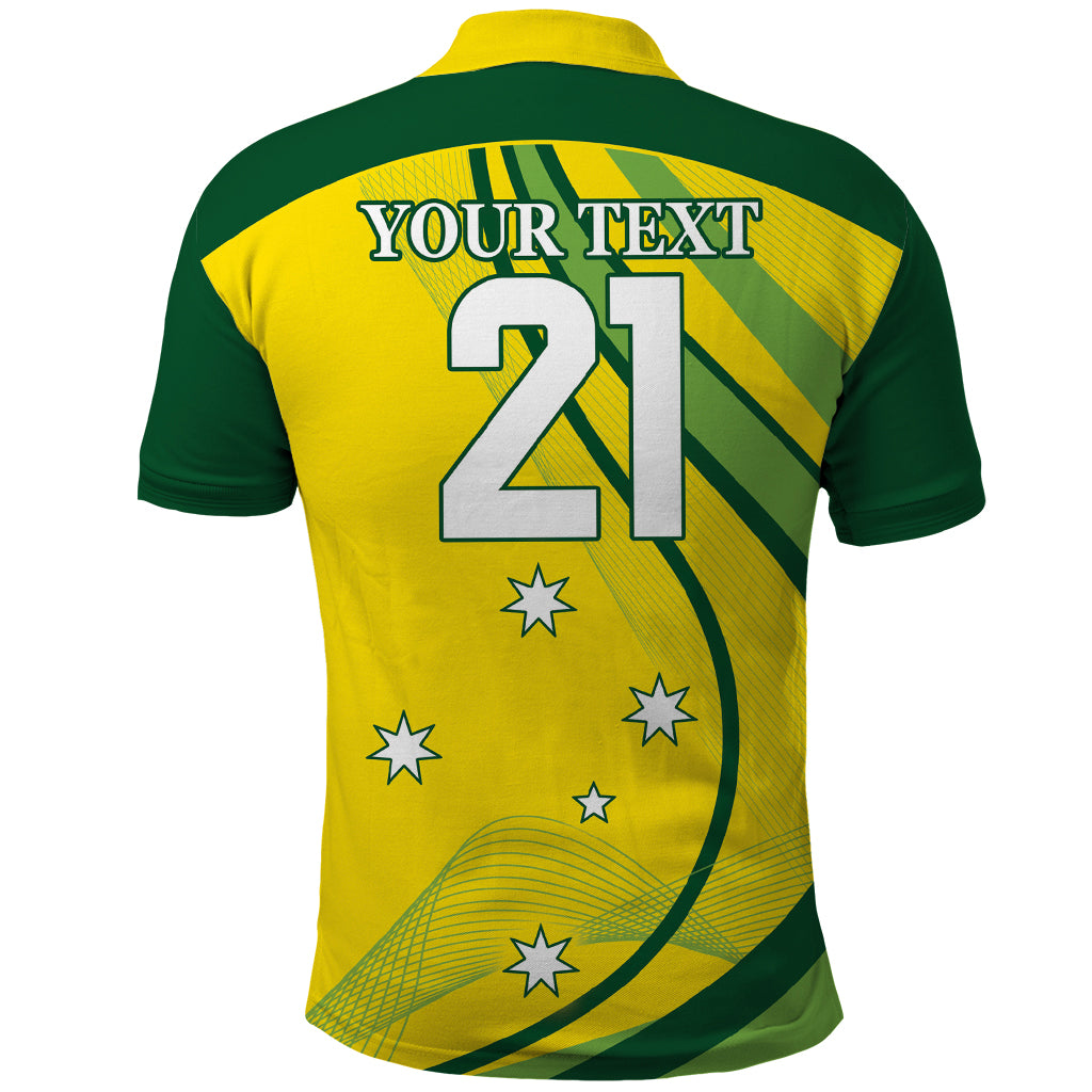 Australia Cricket World Cup 2024 Polo Shirt Aussie Make Champions LT9 - Vibe Hoodie Shop