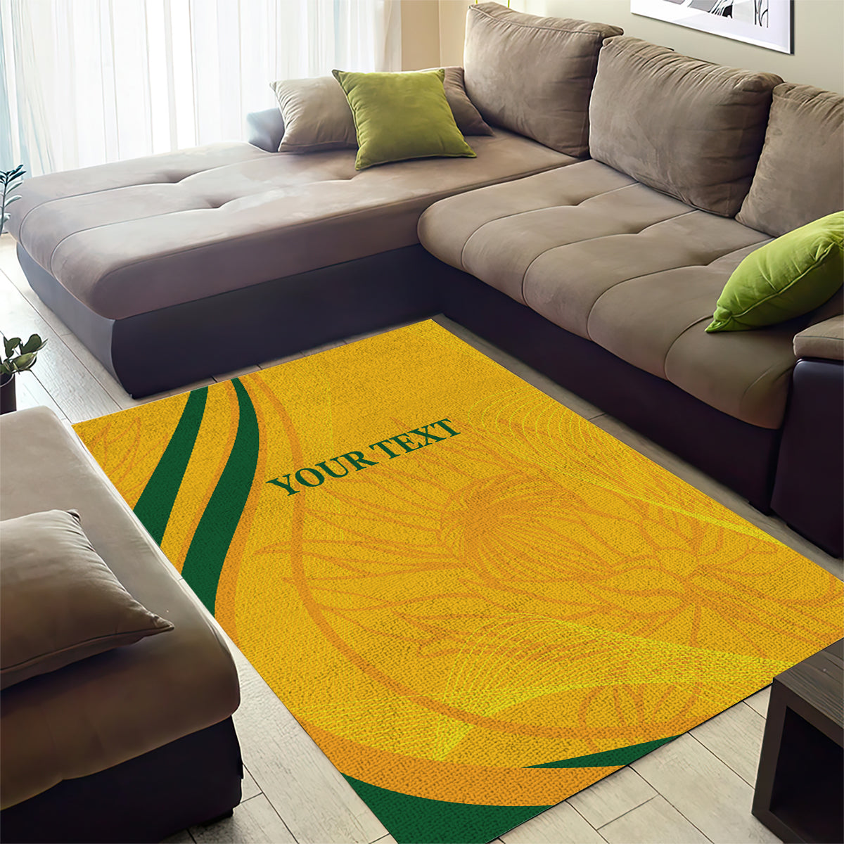 South Africa Cricket World Cup 2024 Area Rug Proteas Make Champions - Vibe Hoodie Shop