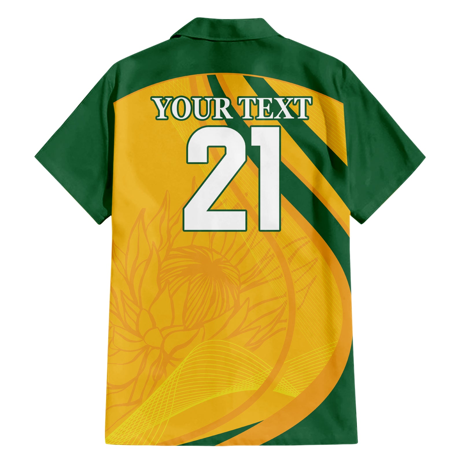 South Africa Cricket World Cup 2024 Hawaiian Shirt Proteas Make Champions - Vibe Hoodie Shop