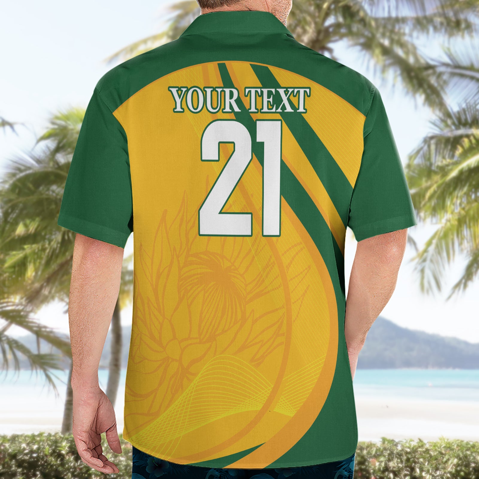 South Africa Cricket World Cup 2024 Hawaiian Shirt Proteas Make Champions - Vibe Hoodie Shop