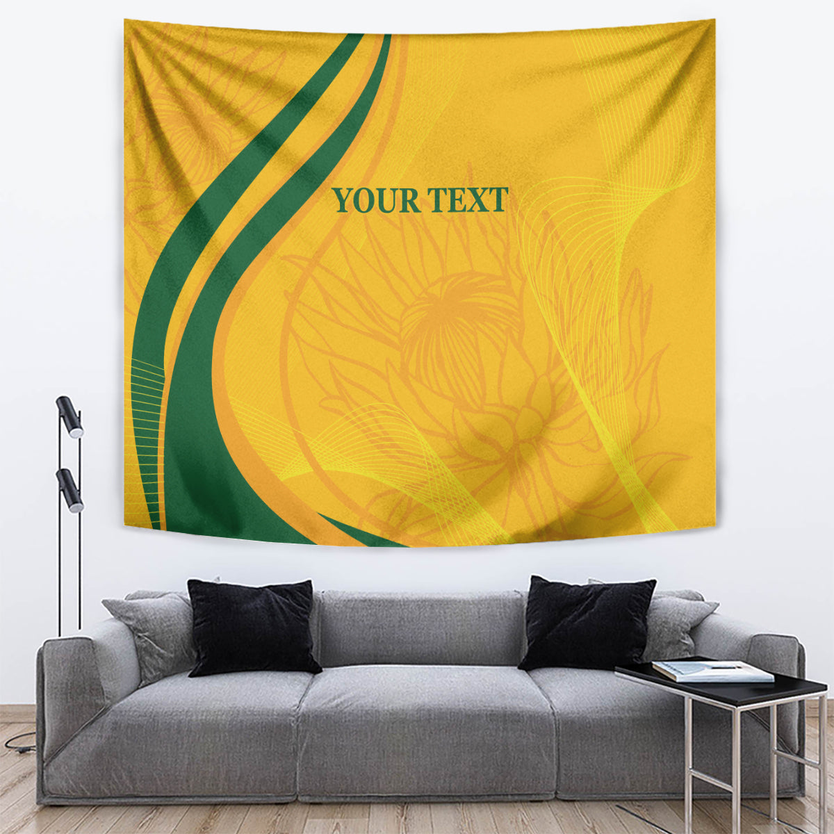 South Africa Cricket World Cup 2024 Tapestry Proteas Make Champions - Vibe Hoodie Shop