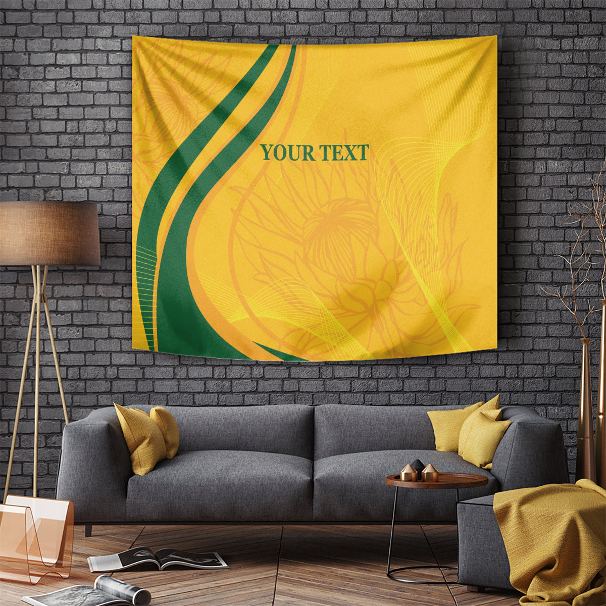 South Africa Cricket World Cup 2024 Tapestry Proteas Make Champions - Vibe Hoodie Shop