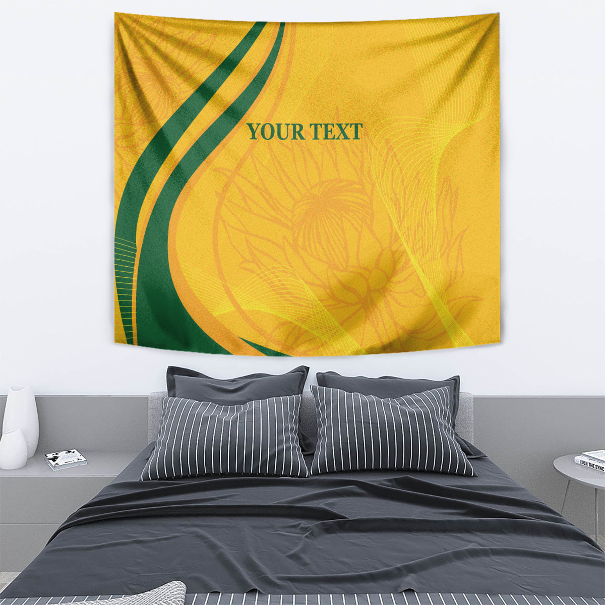 South Africa Cricket World Cup 2024 Tapestry Proteas Make Champions - Vibe Hoodie Shop