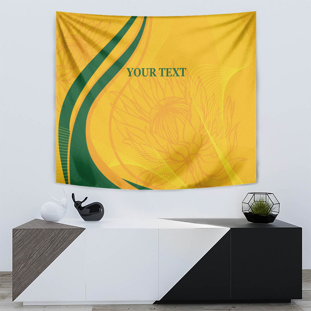 South Africa Cricket World Cup 2024 Tapestry Proteas Make Champions - Vibe Hoodie Shop