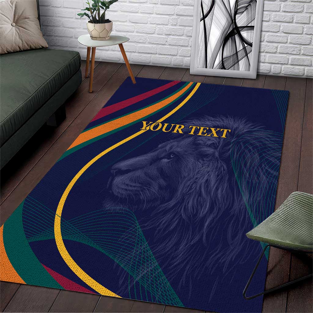 Custom Sri Lanka Cricket Area Rug Shri Lanka Jathika Crikat Kandayama - Vibe Hoodie Shop