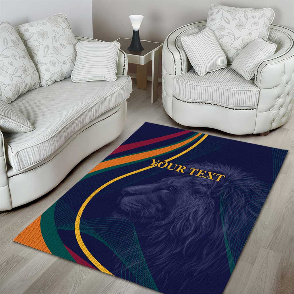 Custom Sri Lanka Cricket Area Rug Shri Lanka Jathika Crikat Kandayama - Vibe Hoodie Shop