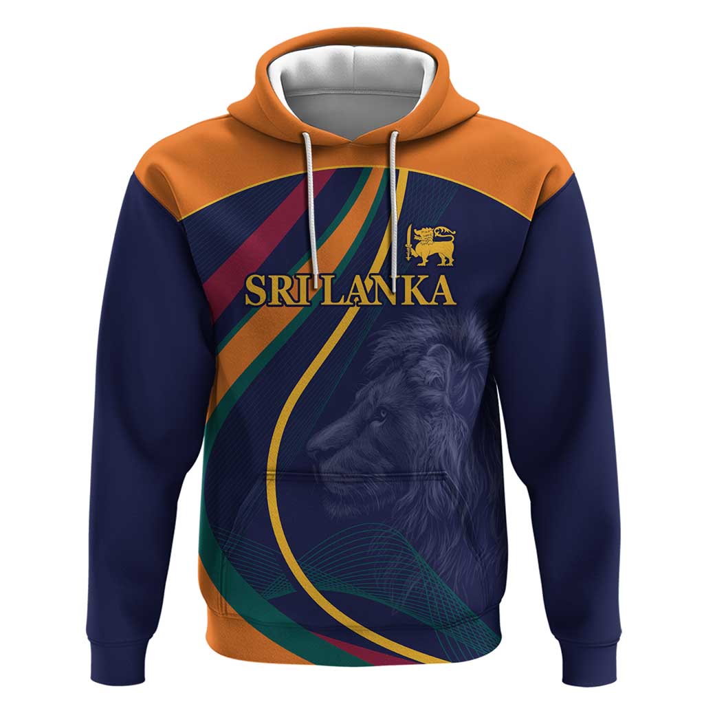 Custom Sri Lanka Cricket Hoodie Shri Lanka Jathika Crikat Kandayama LT9 - Vibe Hoodie Shop