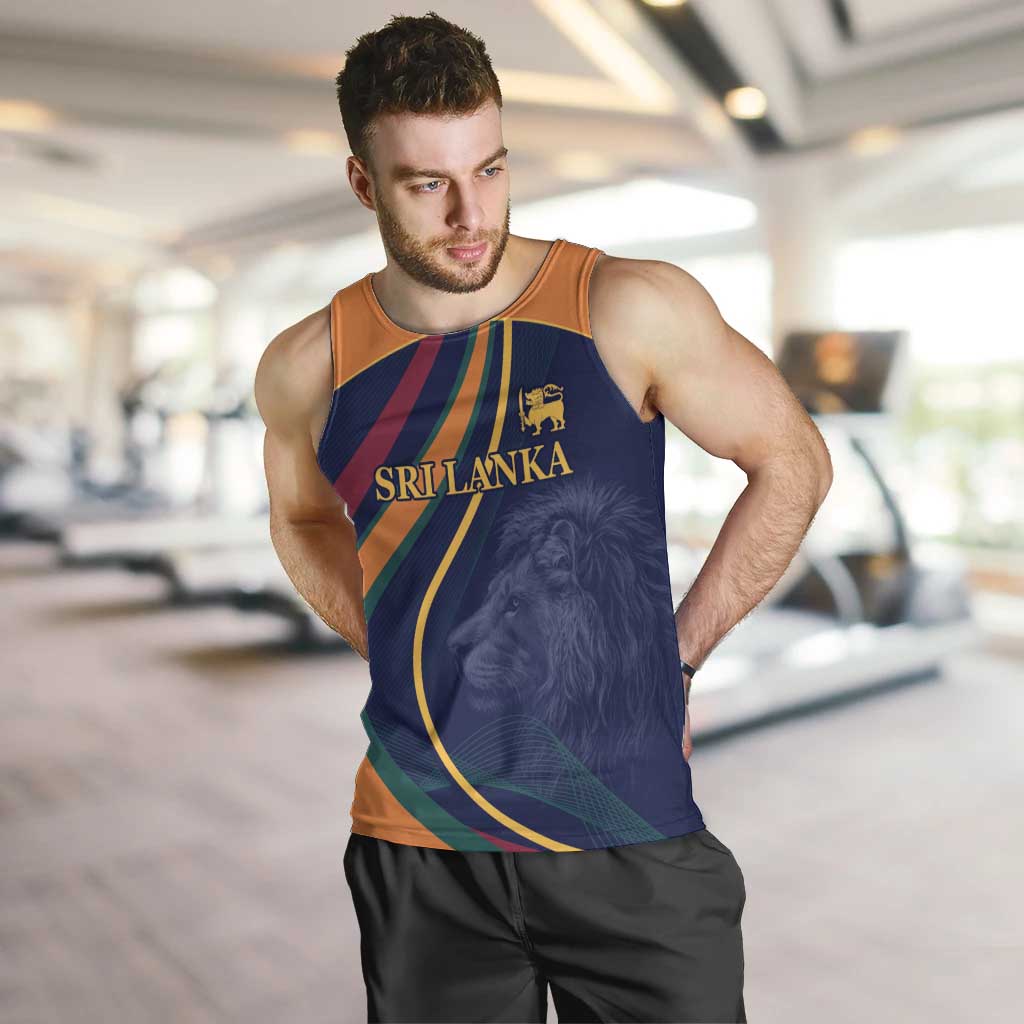 Custom Sri Lanka Cricket Men Tank Top Shri Lanka Jathika Crikat Kandayama - Vibe Hoodie Shop