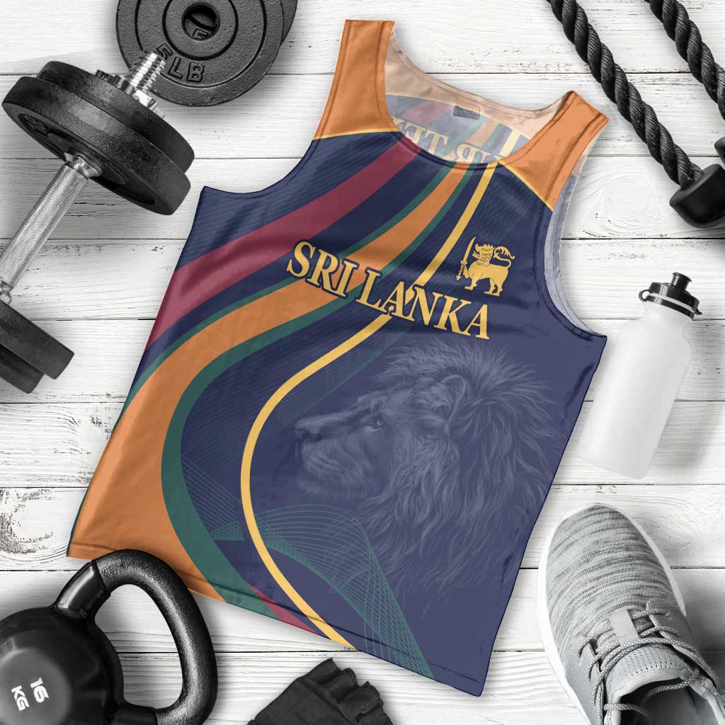 Custom Sri Lanka Cricket Men Tank Top Shri Lanka Jathika Crikat Kandayama - Vibe Hoodie Shop