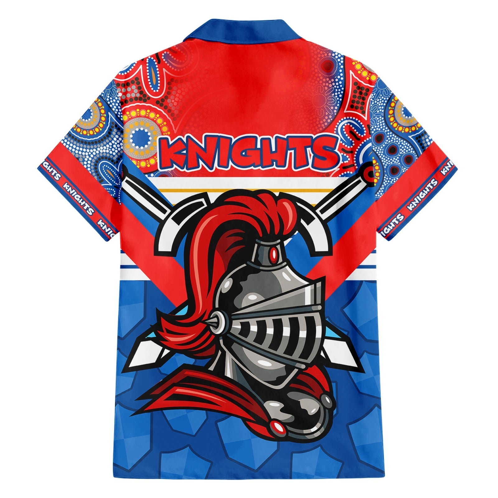 NRL Knight Hawaiian Shirt Proud Newcastle Aboriginal Vibe - Vibe Hoodie Shop