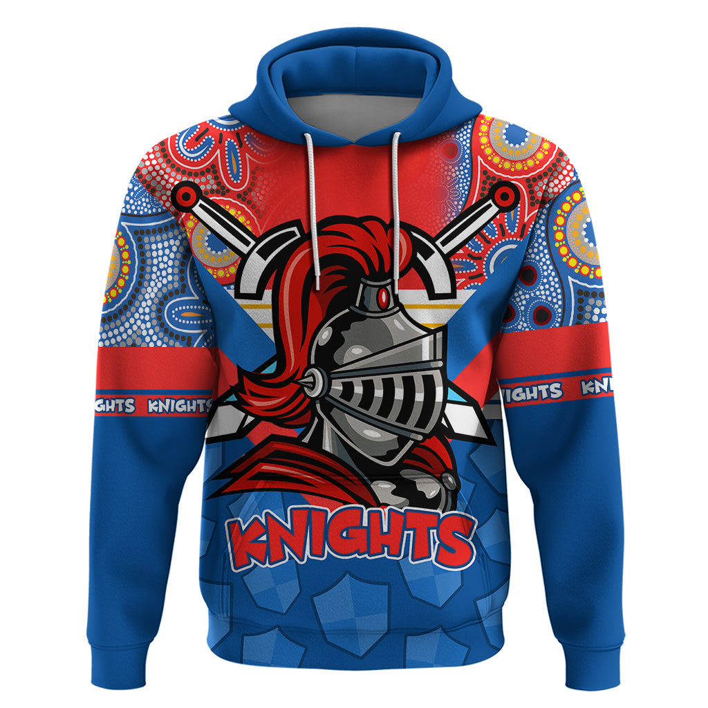 NRL Knight Hoodie Proud Newcastle Aboriginal Vibe LT9 - Vibe Hoodie Shop